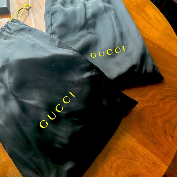 Gucci 'ace' Calfskin Tiger Removale Patches High Top Sneakers - Picture 4 of 6